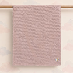 Plush Embossed Newborn Blanket