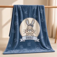 Rabbit Baby Plush Blanket