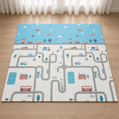 Reversible Foam Crawling Mat — 5.5 ft