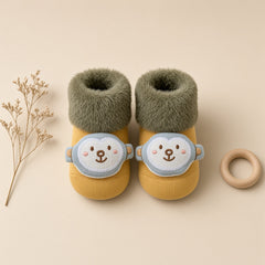 Animal Face Baby Booties| 0-1 Years