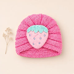 Soft Knit Baby Turban Caps | Fruit Collection | 0-3 Months