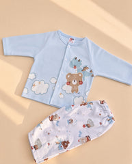 Bear & Dragon Printed Set