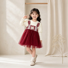 Bunny Gingham Tulle Frock