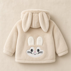 Bunny Ear Plush Hoodie