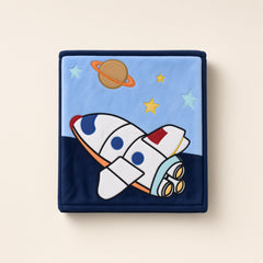 Rocket Sky Fleece Blanket
