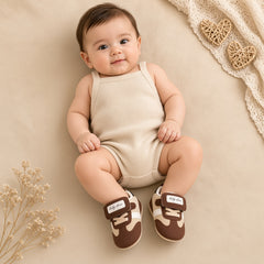 Soft Stripe Baby Trainers