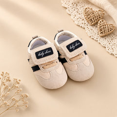 Soft Stripe Baby Trainers