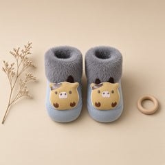 Animal Face Baby Booties| 0-1 Years