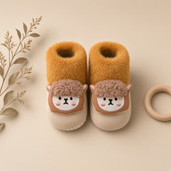 Animal Face Baby Booties| 0-1 Years
