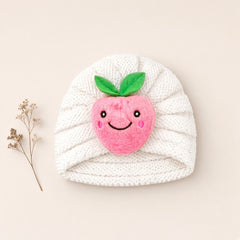Soft Knit Baby Turban Caps | Fruit Collection | 0-3 Months