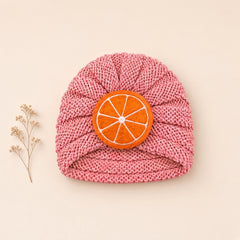 Soft Knit Baby Turban Caps | Fruit Collection | 0-3 Months