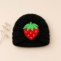 Soft Knit Baby Turban Caps | Fruit Collection | 0-3 Months