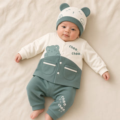 Choo Choo Bear Baby Set